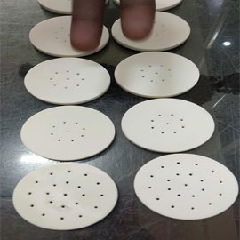 Alumina spacers