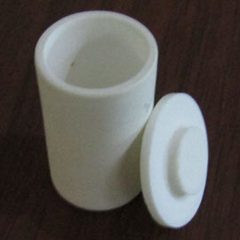 Alumina Cylindrical Shape Crucibles